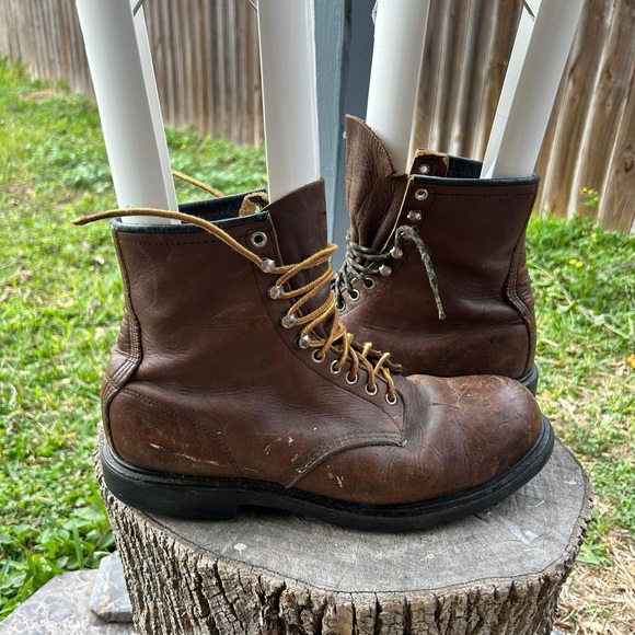 Red Wing Shoes Other - Vintage Red Wing Union Made Steel Toe Boots New With Box Size 11